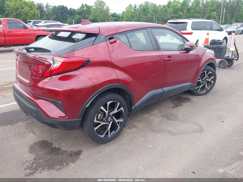 2018 Toyota C-hr VIN JTNKHMBXXJ1010450 IAAI salvage auction — SIDE, Salvage (Mississippi), sold $3,850 on 2026-07-30 (photo 4)