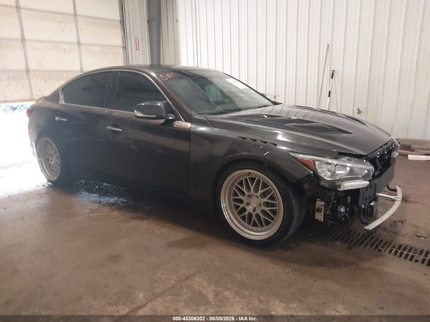 2020 Infiniti Q50 VIN JN1EV7AR3LM252404 IAAI salvage auction — HAIL, Regular (South Dakota), sold $1,650 on 2026-07-28 (photo 1)