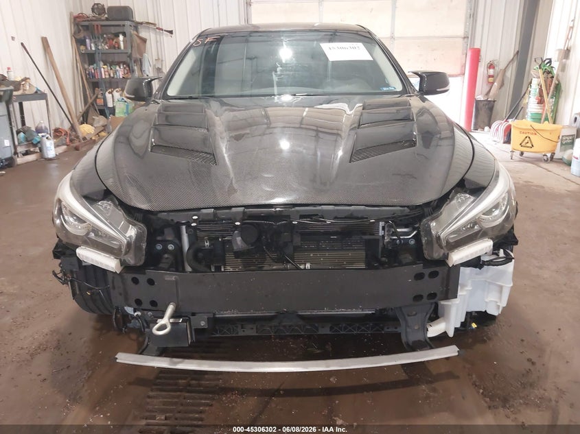 2020 Infiniti Q50 VIN JN1EV7AR3LM252404 IAAI salvage auction — HAIL, Regular (South Dakota), sold $1,650 on 2026-07-28 (photo 6)