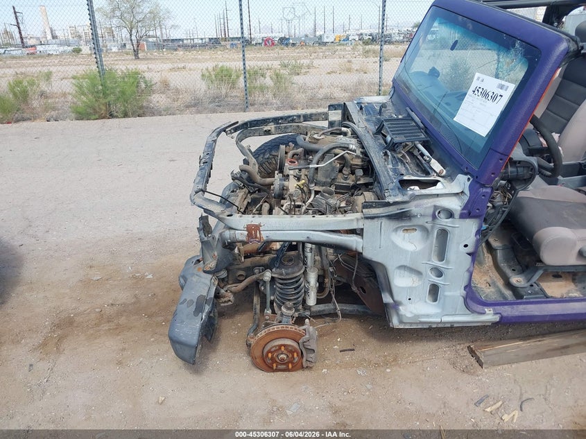 2007 Jeep Wrangler unlimited VIN 1J4GA39167L138668 IAAI salvage auction — NORMAL WEAR, Clear-Dealer Only (Arizona), sold $100 on 2026-07-09 (photo 6)