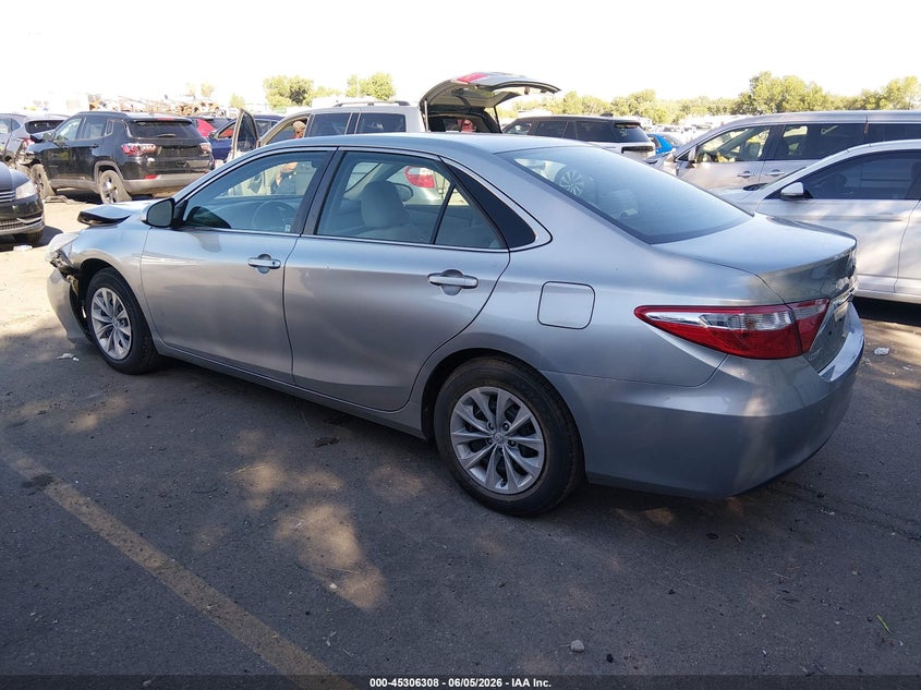 2015 Toyota Camry VIN 4T4BF1FK3FR446829 IAAI salvage auction — FRONT END, Salvage Title, sold $4,250 on 2026-07-09 (photo 3)