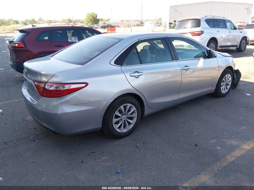 2015 Toyota Camry VIN 4T4BF1FK3FR446829 IAAI salvage auction — FRONT END, Salvage Title, sold $4,250 on 2026-07-09 (photo 4)