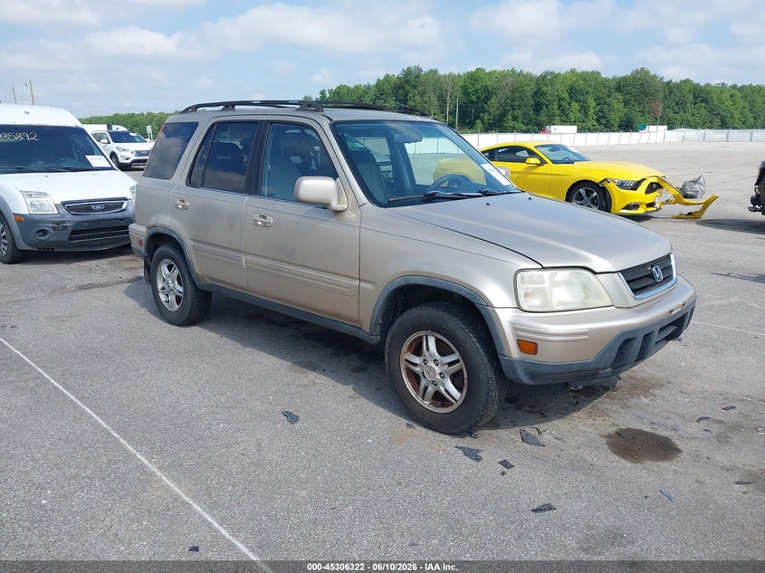 2001 Honda Cr-v VIN JHLRD18771C011356 IAAI salvage auction — NORMAL WEAR, Clear (Indiana), sold $375 on 2026-07-09 (photo 1)