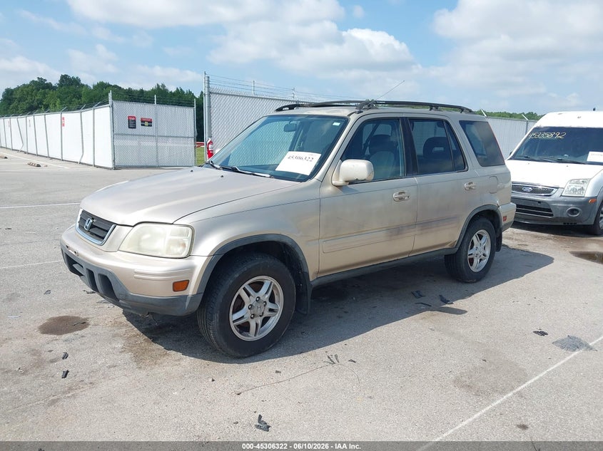 2001 Honda Cr-v VIN JHLRD18771C011356 IAAI salvage auction — NORMAL WEAR, Clear (Indiana), sold $375 on 2026-07-09 (photo 2)