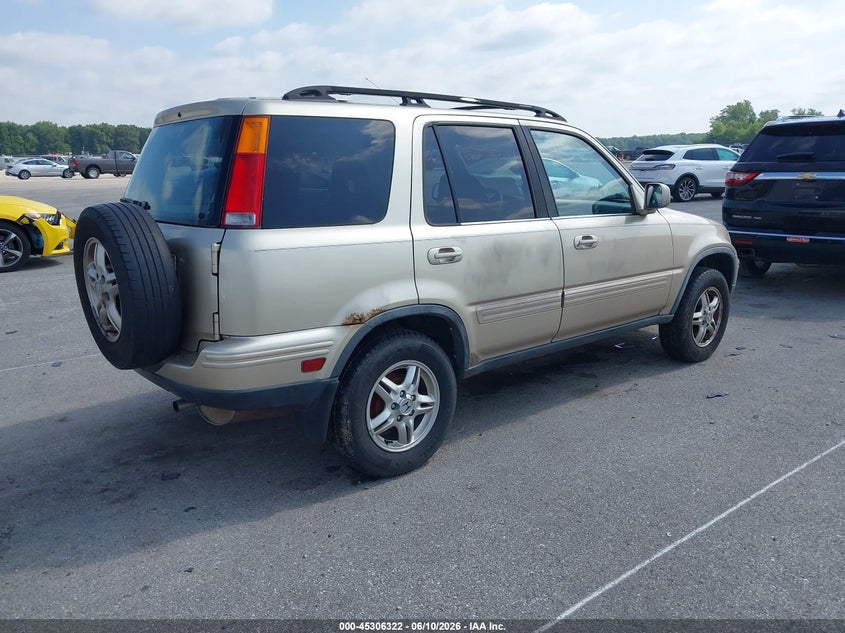 2001 Honda Cr-v VIN JHLRD18771C011356 IAAI salvage auction — NORMAL WEAR, Clear (Indiana), sold $375 on 2026-07-09 (photo 4)