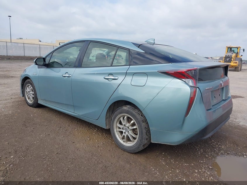 2017 Toyota Prius VIN JTDKARFU0H3032641 IAAI salvage auction — HAIL, Salvage Title, sold $3,700 on 2026-07-17 (photo 3)