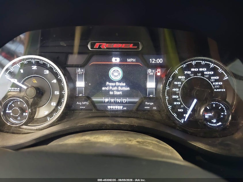 2020 Ram 1500 VIN 1C6SRFET2LN198843 IAAI salvage auction — Front End, Salvage, sold $6,750 on 2026-08-03 (photo 7)