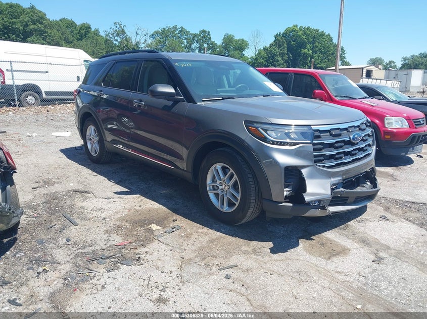2025 Ford Explorer VIN 1FMUK7DH9SGA22301 — IAAI salvage auction photo