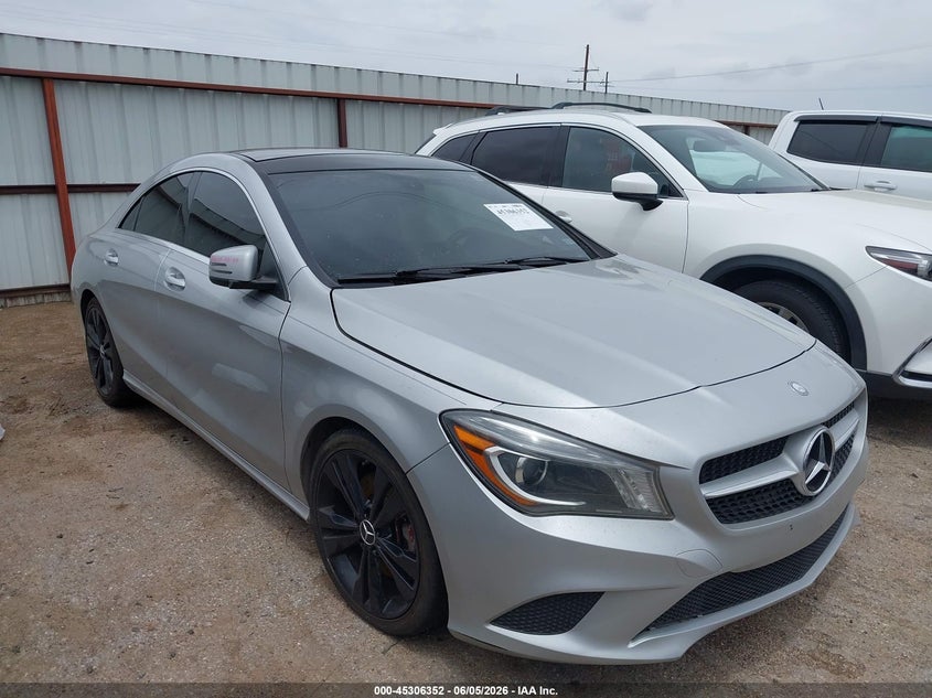 2014 Mercedes-benz Cla-klasse VIN WDDSJ4EB8EN038292 IAAI salvage auction — LEFT SIDE, Salvage Title, sold $1,975 on 2026-07-21 (photo 1)