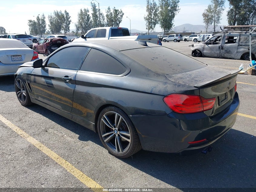 2015 BMW 4er VIN WBA3N7C57FK222527 IAAI salvage auction — FRONT END, Salvage (California), sold $1,700 on 2026-07-14 (photo 3)
