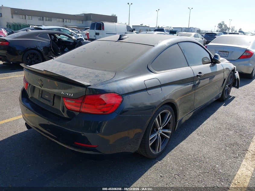 2015 BMW 4er VIN WBA3N7C57FK222527 IAAI salvage auction — FRONT END, Salvage (California), sold $1,700 on 2026-07-14 (photo 4)