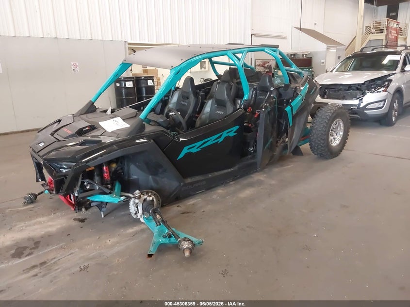 2025 Polaris Rzr VIN 3NSR4D2K4SG140390 IAAI salvage auction — FRONT END, Salvage Title, sold $18,700 on 2026-08-25 (photo 2)