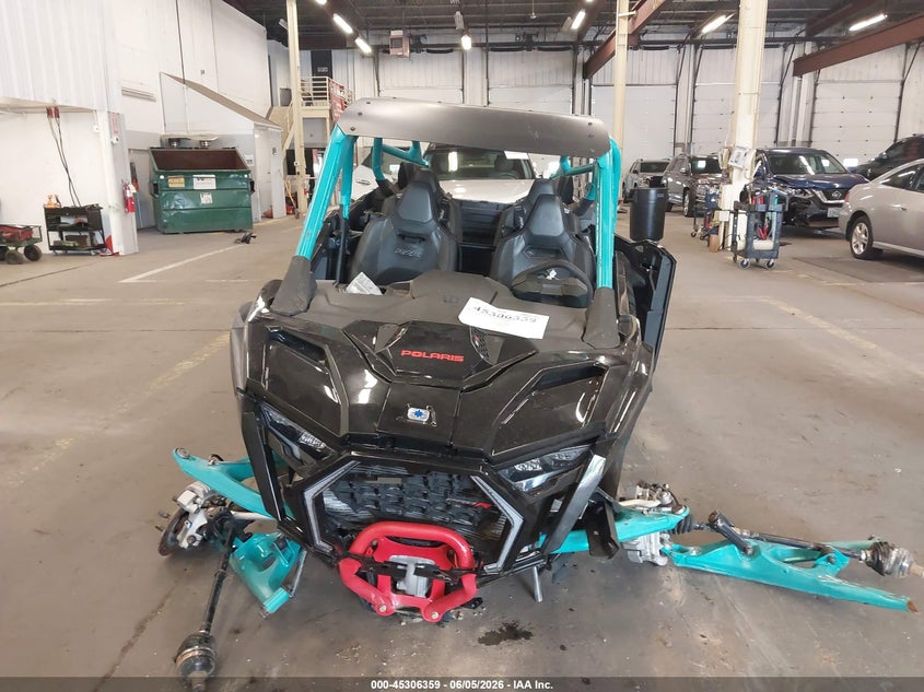 2025 Polaris Rzr VIN 3NSR4D2K4SG140390 IAAI salvage auction — FRONT END, Salvage Title, sold $18,700 on 2026-08-25 (photo 5)