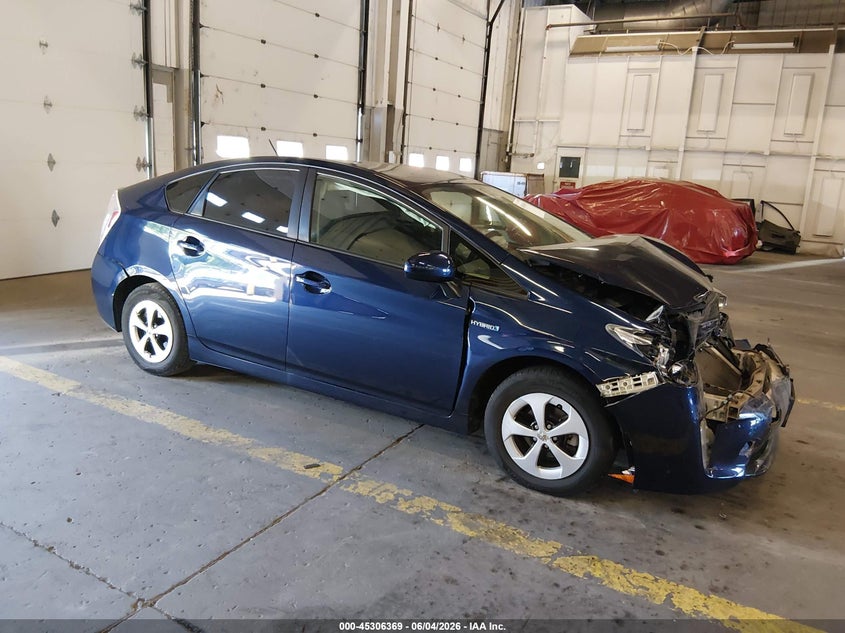 2015 Toyota Prius VIN JTDKN3DU7F0449578 IAAI salvage auction — FRONT END, Salvage Title, sold $1,500 on 2026-08-01 (photo 1)