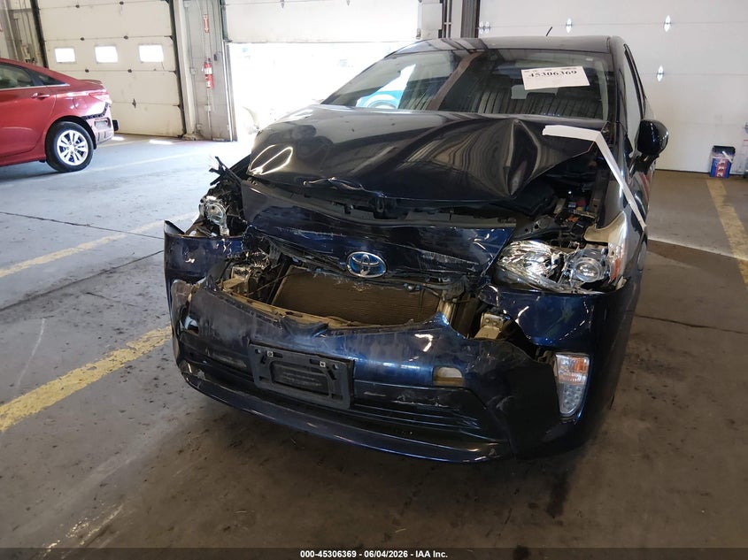 2015 Toyota Prius VIN JTDKN3DU7F0449578 IAAI salvage auction — FRONT END, Salvage Title, sold $1,500 on 2026-08-01 (photo 6)