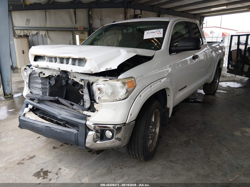 2016 Toyota Tundra VIN 5TFRM5F1XGX106997 IAAI salvage auction — FRONT END, Salvage (Louisiana), sold $4,125 on 2026-07-07 (photo 2)
