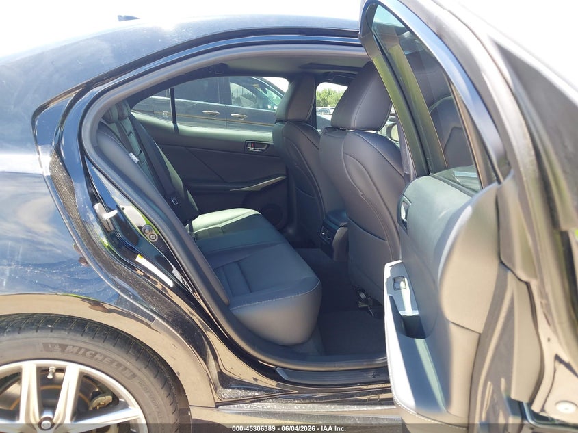 2015 Lexus Is VIN JTHBF1D21F5056824 IAAI salvage auction — HAIL, Salvage Title, sold $9,300 on 2026-07-16 (photo 8)