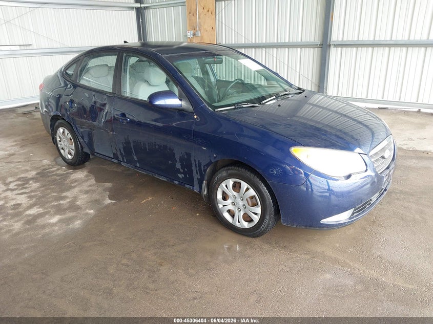 2009 Hyundai Elantra VIN KMHDU46D59U748381 IAAI salvage auction — NORMAL WEAR, Salvage (Idaho), sold $575 on 2026-07-16 (photo 1)