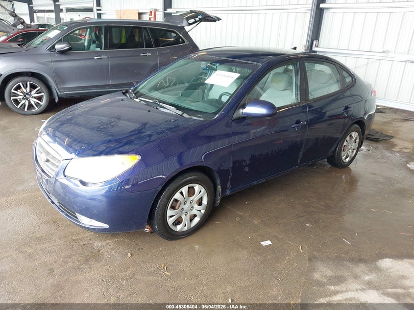 2009 Hyundai Elantra VIN KMHDU46D59U748381 IAAI salvage auction — NORMAL WEAR, Salvage (Idaho), sold $575 on 2026-07-16 (photo 2)