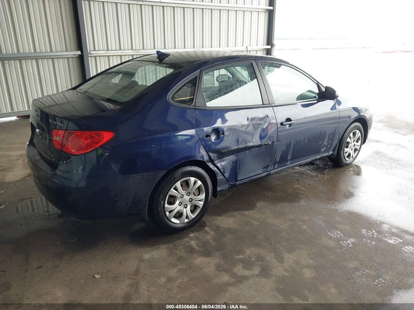 2009 Hyundai Elantra VIN KMHDU46D59U748381 IAAI salvage auction — NORMAL WEAR, Salvage (Idaho), sold $575 on 2026-07-16 (photo 4)