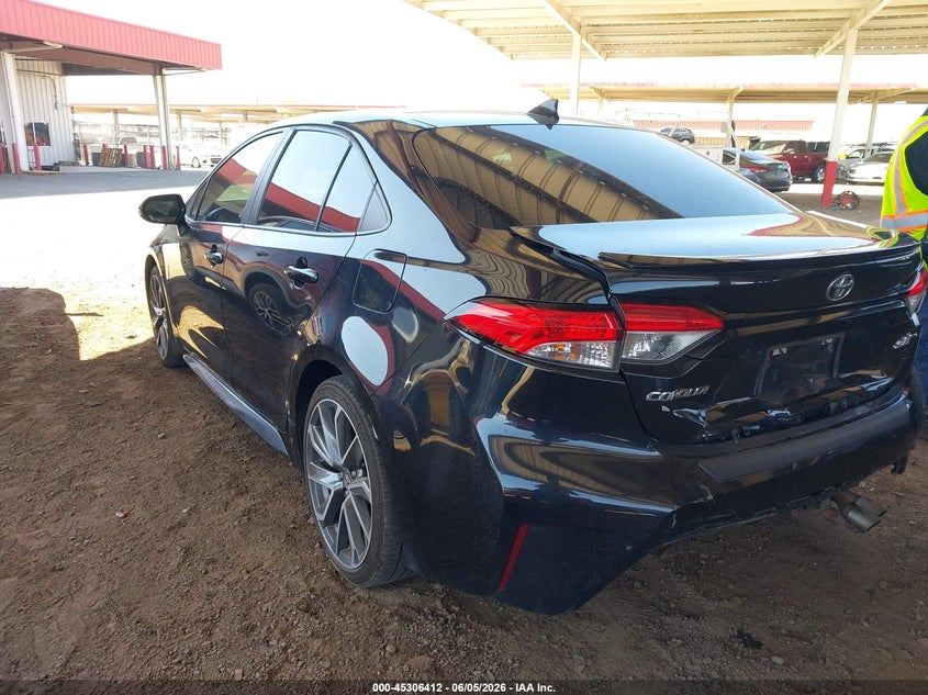 2021 Toyota Corolla VIN 5YFS4MCE4MP070527 IAAI salvage auction — REAR END, Salvage Title, sold $6,600 on 2026-07-11 (photo 3)