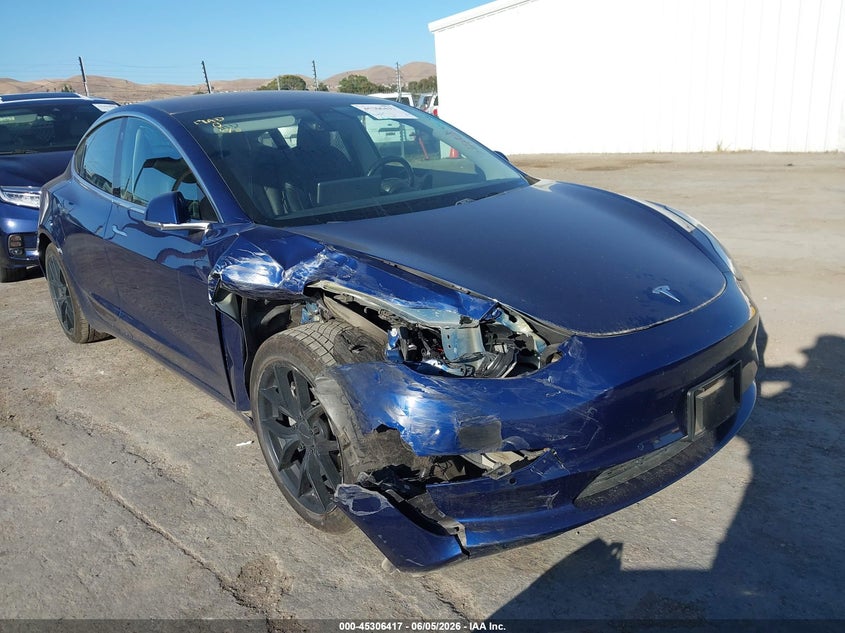 2018 Tesla Model 3 VIN 5YJ3E1EA1JF102626 IAAI salvage auction — FRONT END, Salvage Title, sold $6,100 on 2026-07-09 (photo 6)