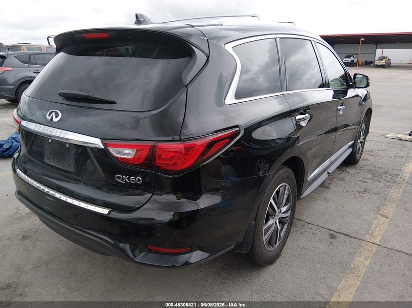 2017 Infiniti Qx60 VIN 5N1DL0MM6HC554381 IAAI salvage auction — FRONT END, Salvage Title, sold $4,200 on 2026-07-23 (photo 4)