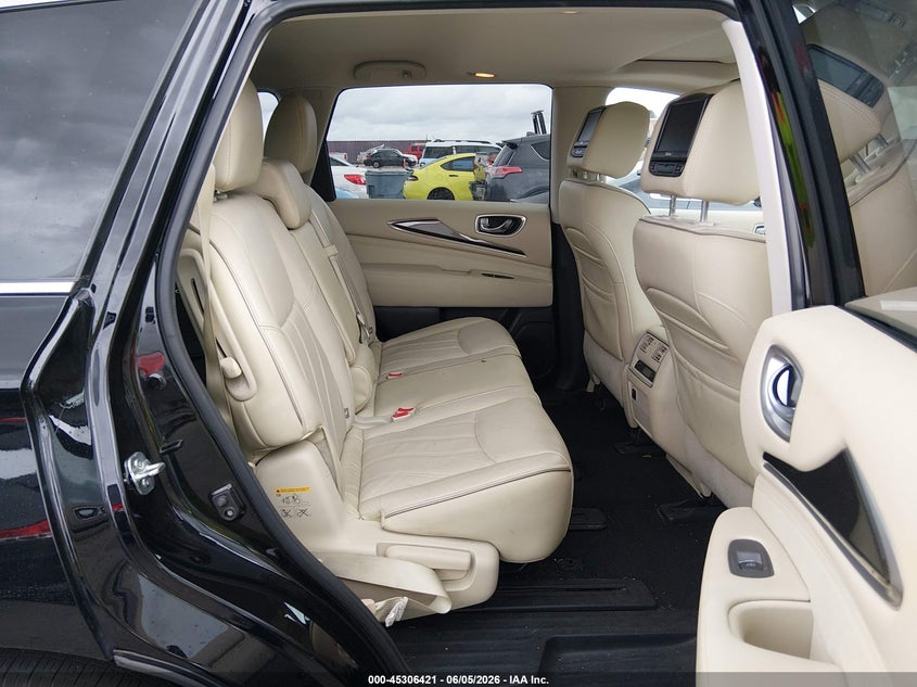 2017 Infiniti Qx60 VIN 5N1DL0MM6HC554381 IAAI salvage auction — FRONT END, Salvage Title, sold $4,200 on 2026-07-23 (photo 8)
