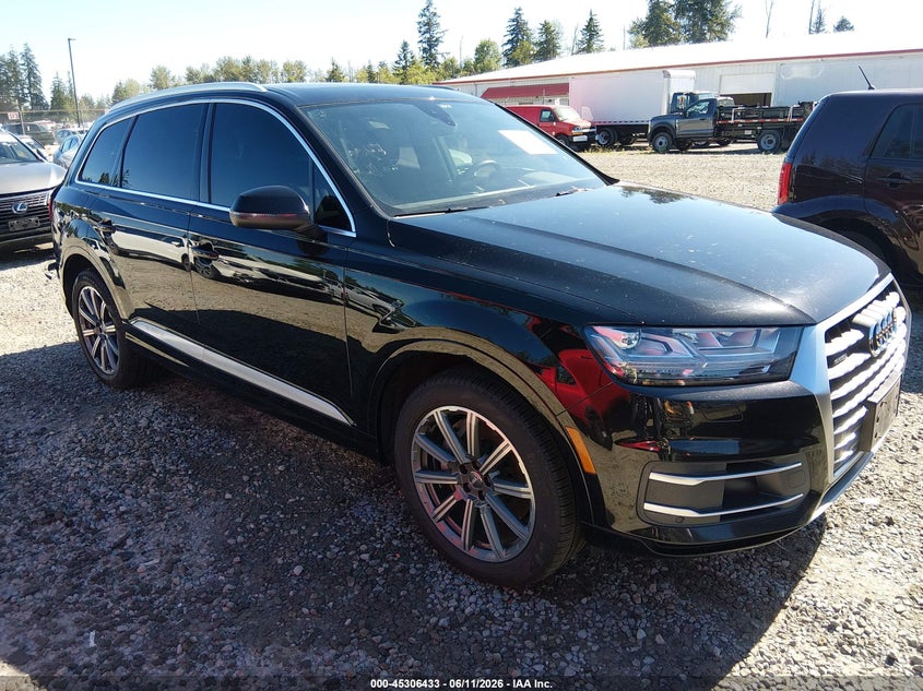 2019 Audi Q7 VIN WA1LAAF77KD009403 IAAI salvage auction — REAR END, Salvage Title, sold $25 on 2026-07-29 (photo 1)