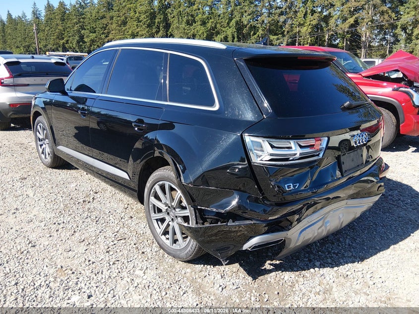 2019 Audi Q7 VIN WA1LAAF77KD009403 IAAI salvage auction — REAR END, Salvage Title, sold $25 on 2026-07-29 (photo 3)