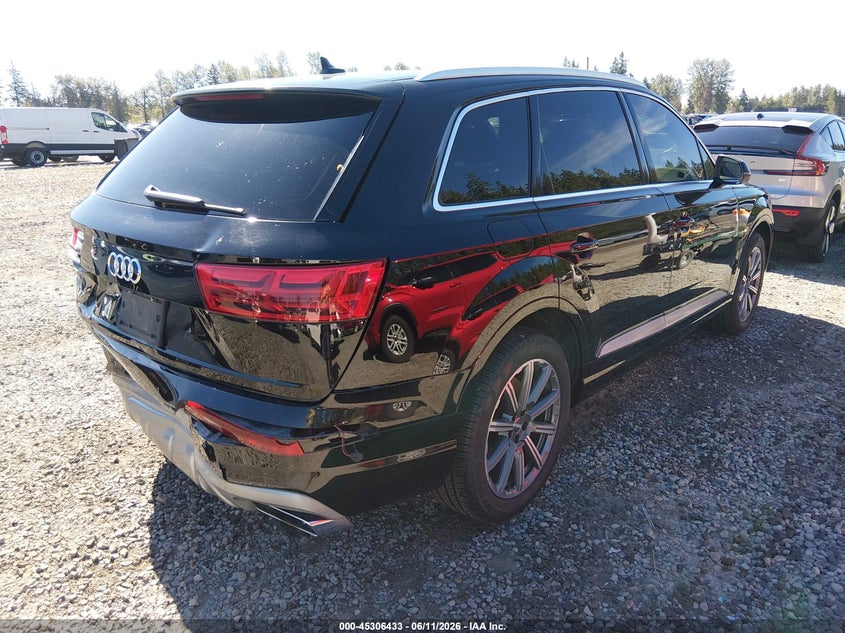 2019 Audi Q7 VIN WA1LAAF77KD009403 IAAI salvage auction — REAR END, Salvage Title, sold $25 on 2026-07-29 (photo 4)