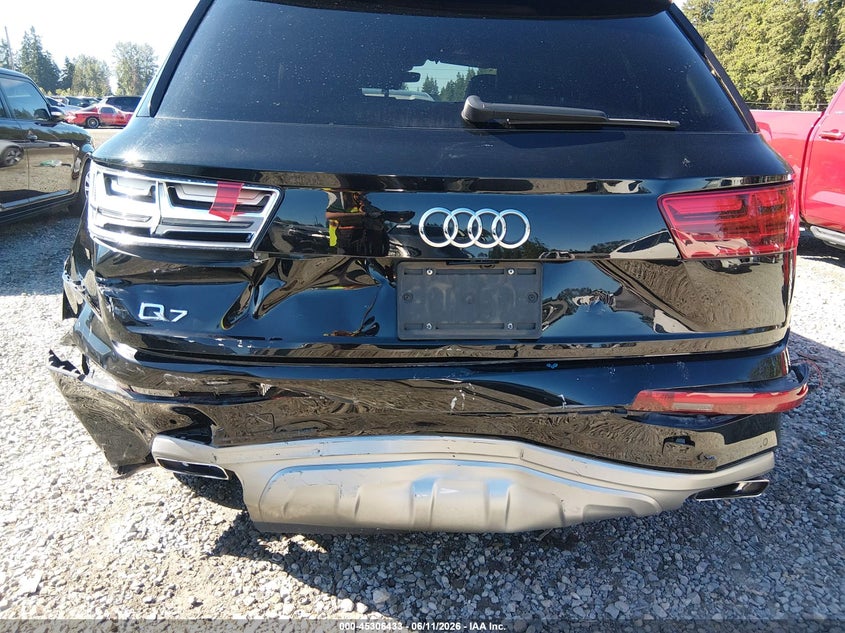 2019 Audi Q7 VIN WA1LAAF77KD009403 IAAI salvage auction — REAR END, Salvage Title, sold $25 on 2026-07-29 (photo 6)
