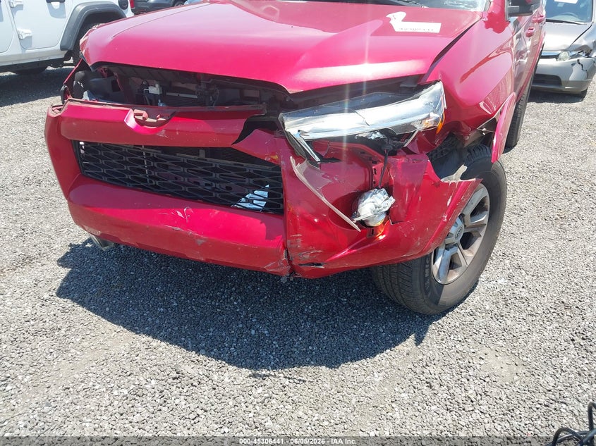2018 Toyota 4runner VIN JTEBU5JR6J5578773 IAAI salvage auction — FRONT END, Salvage Title, sold $7,300 on 2026-07-14 (photo 6)