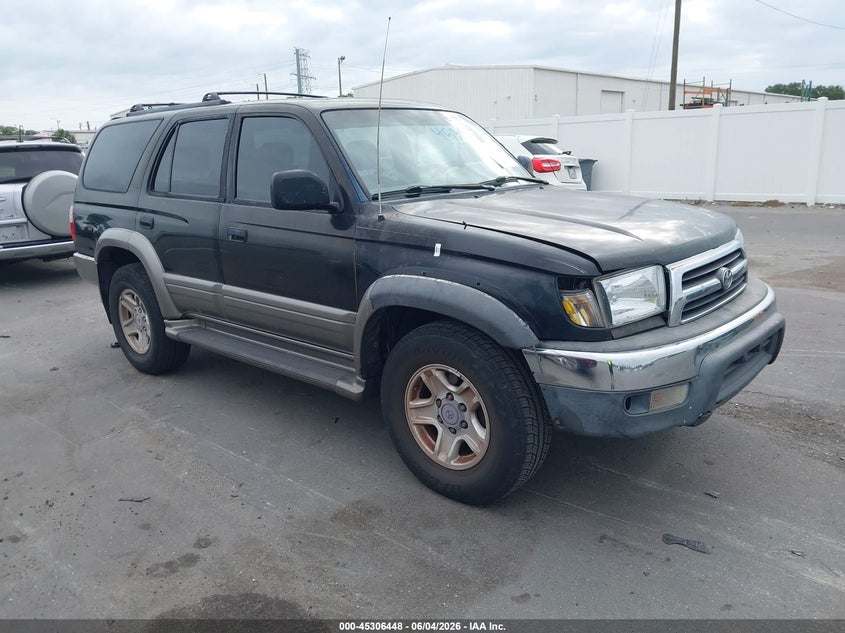 2000 Toyota 4runner VIN JT3GN87RXY0169168 IAAI salvage auction — NORMAL WEAR, Clear (Florida), sold $1,050 on 2026-07-13 (photo 1)