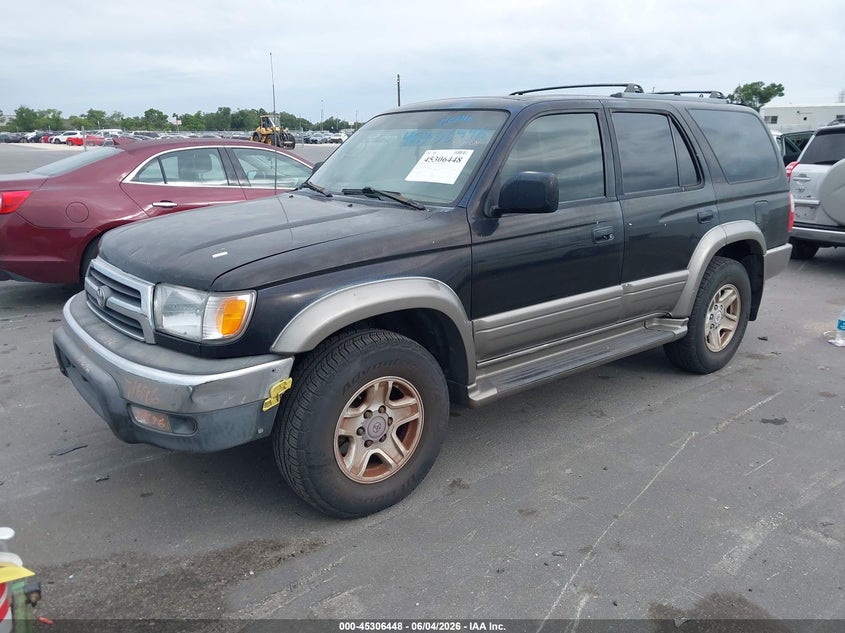 2000 Toyota 4runner VIN JT3GN87RXY0169168 IAAI salvage auction — NORMAL WEAR, Clear (Florida), sold $1,050 on 2026-07-13 (photo 2)