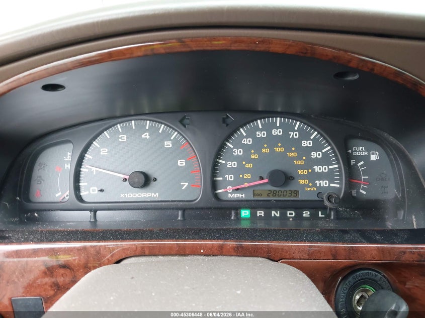 2000 Toyota 4runner VIN JT3GN87RXY0169168 IAAI salvage auction — NORMAL WEAR, Clear (Florida), sold $1,050 on 2026-07-13 (photo 7)