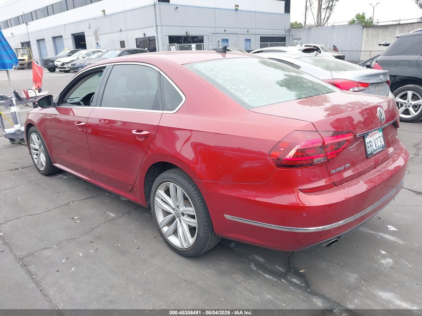 2018 Volkswagen Passat VIN 1VWBA7A30JC019152 IAAI salvage auction — RIGHT FRONT, Salvage Title, sold $1,700 on 2026-07-31 (photo 3)
