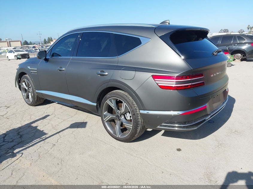 2025 Genesis Gv80 VIN KMUHCESB8SU230643 IAAI salvage auction — FRONT END, Salvage (California), sold $18,600 on 2026-07-29 (photo 3)
