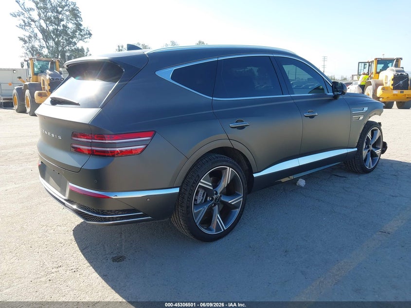 2025 Genesis Gv80 VIN KMUHCESB8SU230643 IAAI salvage auction — FRONT END, Salvage (California), sold $18,600 on 2026-07-29 (photo 4)