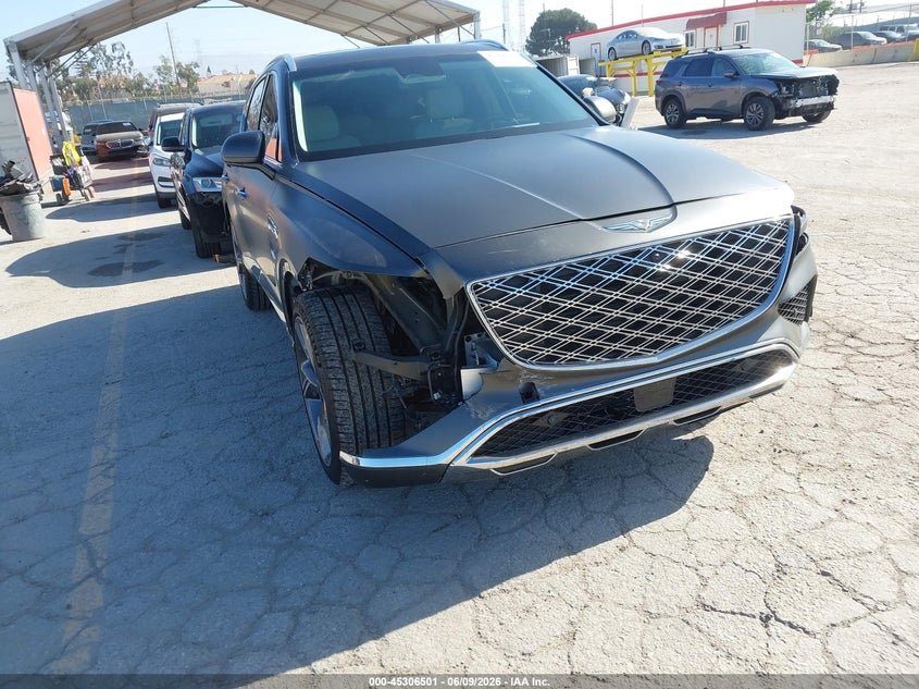 2025 Genesis Gv80 VIN KMUHCESB8SU230643 IAAI salvage auction — FRONT END, Salvage (California), sold $18,600 on 2026-07-29 (photo 6)