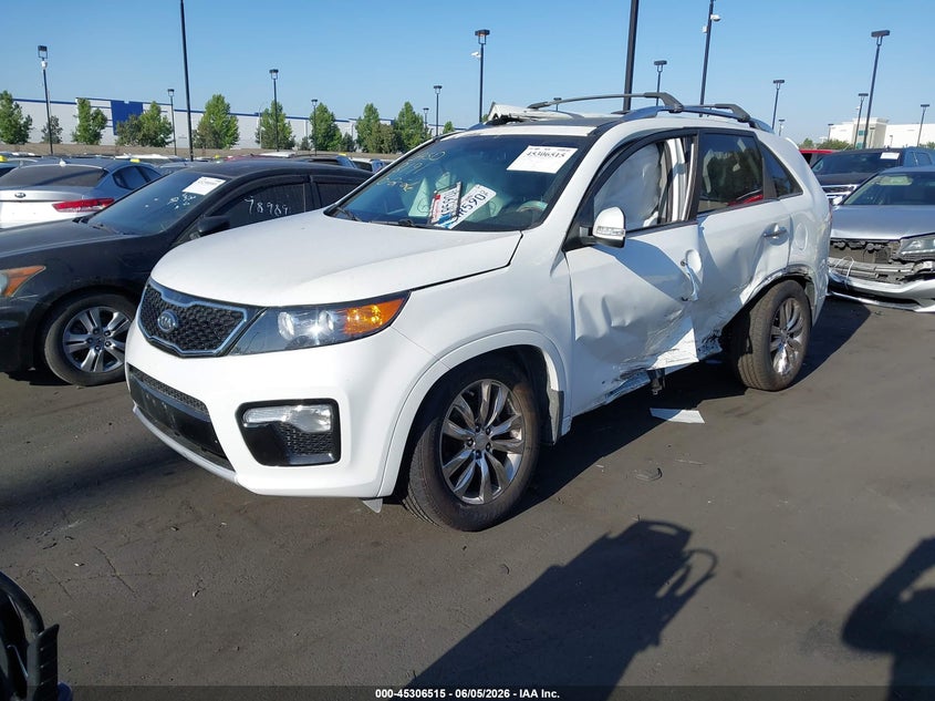 2012 Kia Sorento VIN 5XYKW4A25CG255689 IAAI salvage auction — LEFT & RIGHT, Salvage Title, sold $525 on 2026-07-24 (photo 2)