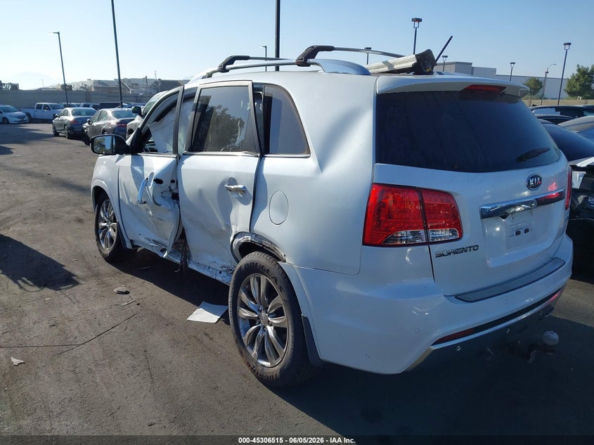 2012 Kia Sorento VIN 5XYKW4A25CG255689 IAAI salvage auction — LEFT & RIGHT, Salvage Title, sold $525 on 2026-07-24 (photo 3)