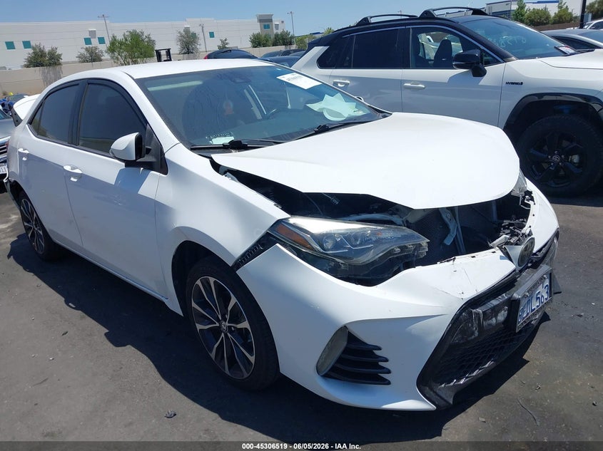 2018 Toyota Corolla VIN 5YFBURHE5JP852062 IAAI salvage auction — FRONT & REAR, Salvage Title, sold $5,300 on 2026-07-31 (photo 1)