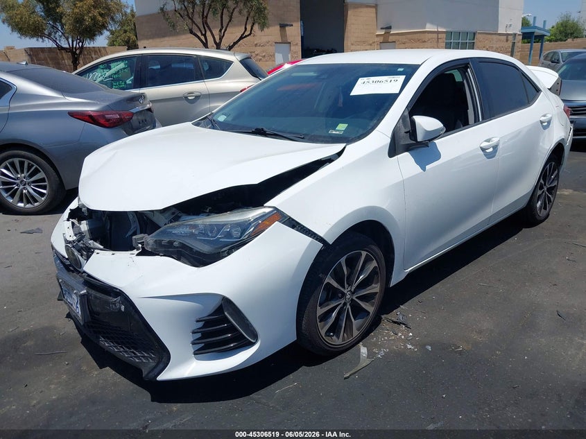 2018 Toyota Corolla VIN 5YFBURHE5JP852062 IAAI salvage auction — FRONT & REAR, Salvage Title, sold $5,300 on 2026-07-31 (photo 2)
