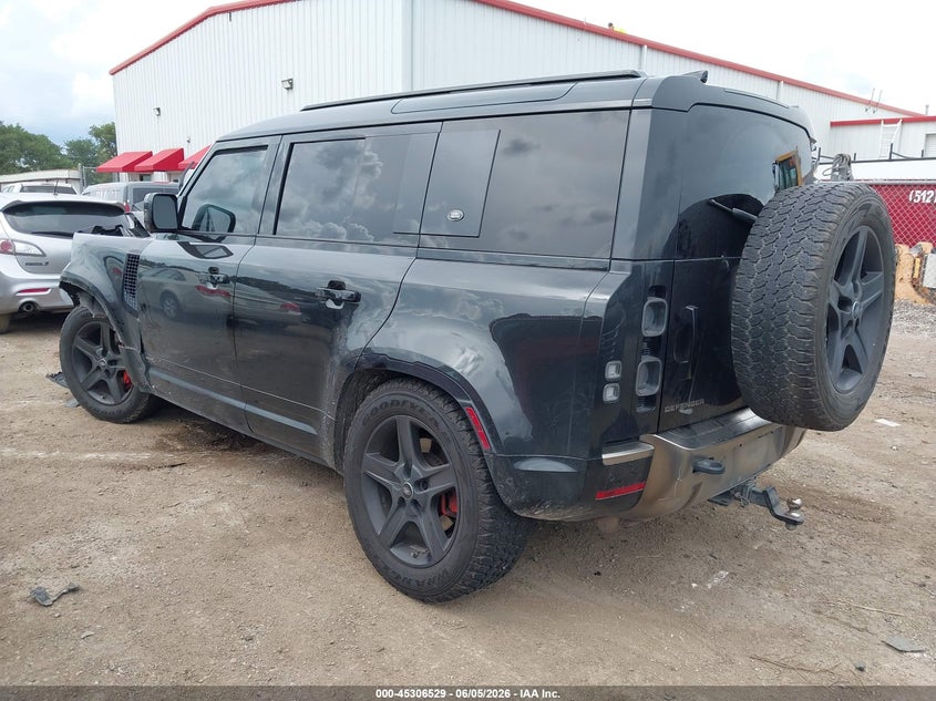 2020 Land rover Defender VIN SALEXEEU8L2018628 IAAI salvage auction — FRONT END, Salvage Title, sold $13,100 on 2026-08-25 (photo 3)