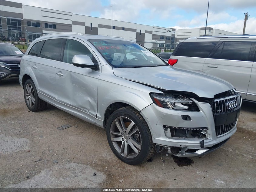 2015 Audi Q7 VIN WA1LGAFE8FD031333 IAAI salvage auction — FRONT END, Salvage (Idaho), sold $1,375 on 2026-07-28 (photo 1)