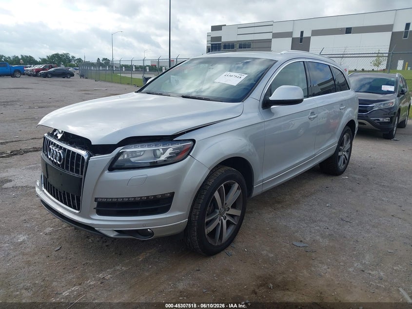2015 Audi Q7 VIN WA1LGAFE8FD031333 IAAI salvage auction — FRONT END, Salvage (Idaho), sold $1,375 on 2026-07-28 (photo 2)