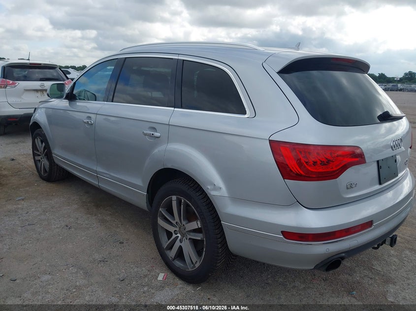 2015 Audi Q7 VIN WA1LGAFE8FD031333 IAAI salvage auction — FRONT END, Salvage (Idaho), sold $1,375 on 2026-07-28 (photo 3)