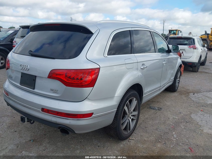 2015 Audi Q7 VIN WA1LGAFE8FD031333 IAAI salvage auction — FRONT END, Salvage (Idaho), sold $1,375 on 2026-07-28 (photo 4)