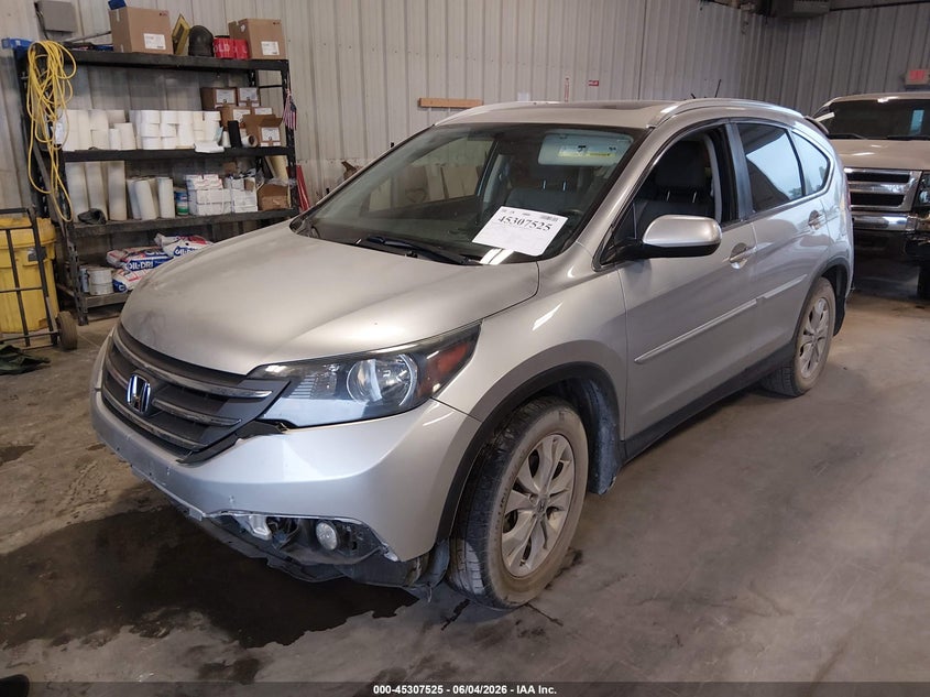 2012 Honda Cr-v VIN JHLRM4H7XCC007628 IAAI salvage auction — FRONT & REAR, Salvage Title, sold $2,400 on 2026-07-16 (photo 2)